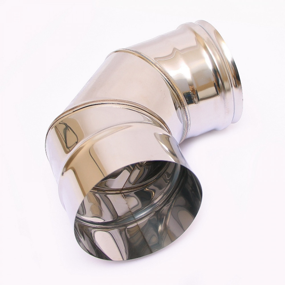 картинка Колено 90гр Ф125мм (430/0,5мм) (Феррум) от магазина Евродом