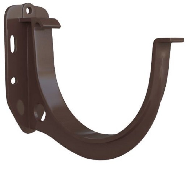 картинка Кронштейн желоба ПВХ Коричневый, Альта Профиль от магазина Евродом