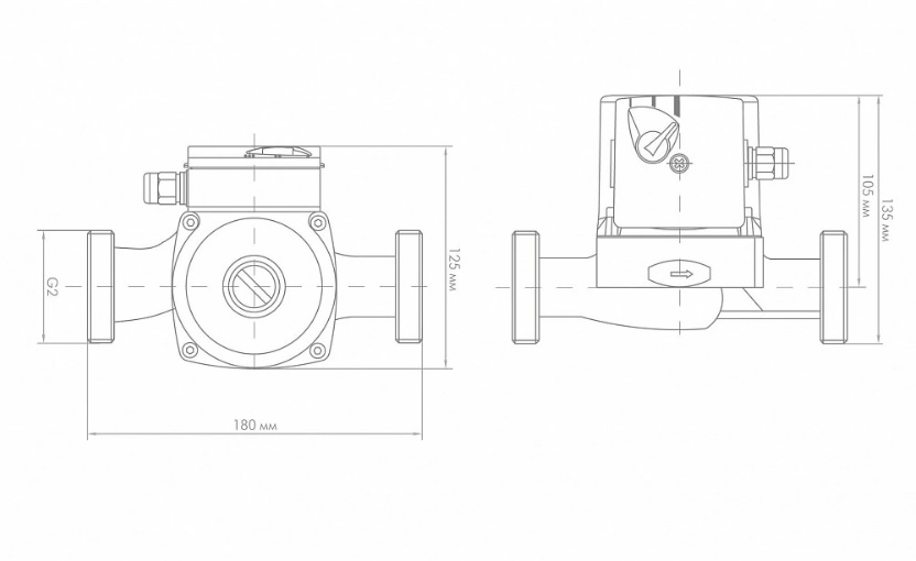 картинка Циркуляционный насос ДЖИЛЕКС Циркуль 32/40 180 от магазина Евродом