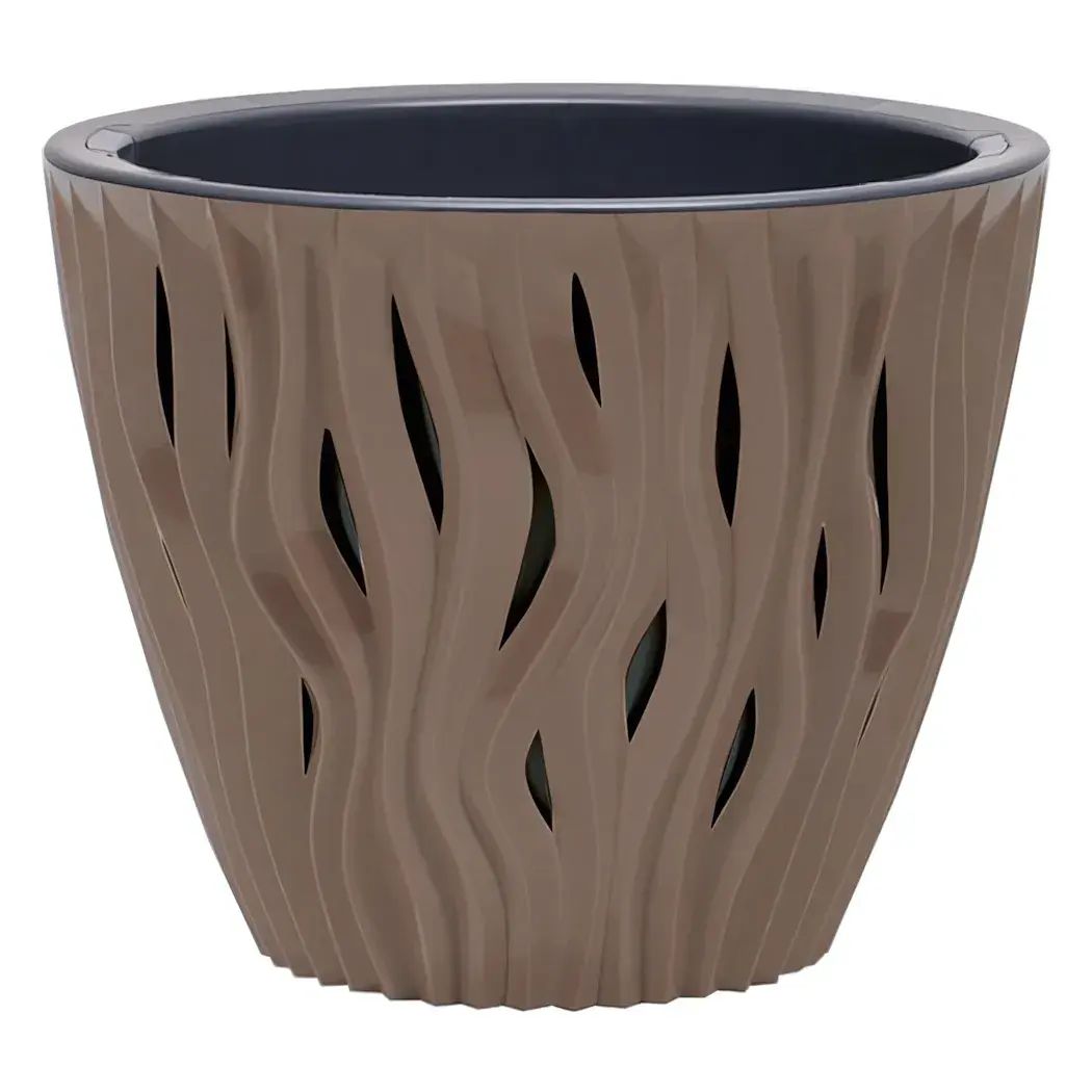 картинка Кашпо Вдохновение (4,5л.) Мокачино от магазина Евродом