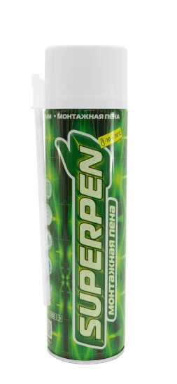 картинка Пена монтажная SUPERPEN всесезонная 550мл от магазина Евродом