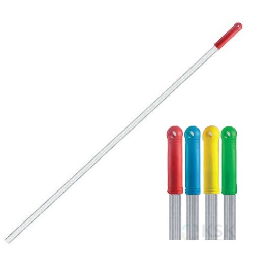 картинка Ручка для держателя мопов, 140см анодированный алюминий, красный. Турция от магазина Евродом