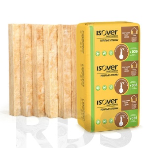 картинка Мин.вата ИЗОВЕР Теплый дом 100х610х1170 (5м2) 7шт от магазина Евродом