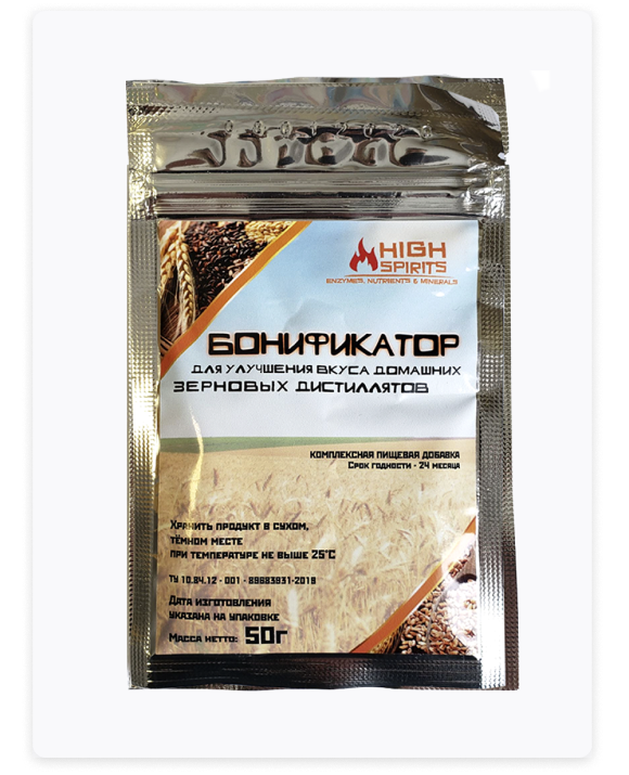 картинка Бонификатор для зерновых дистилляров High Spirits, 50гр. от магазина Евродом