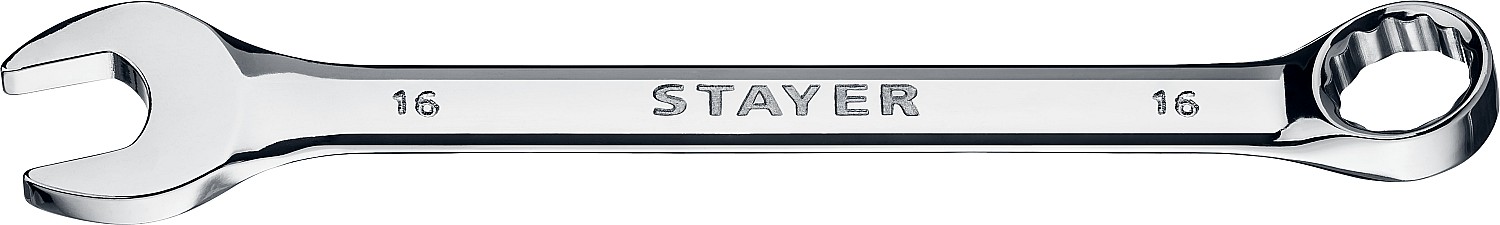 картинка Ключ комбинированный гаечный STAYER, 16 мм (27081-16) от магазина Евродом