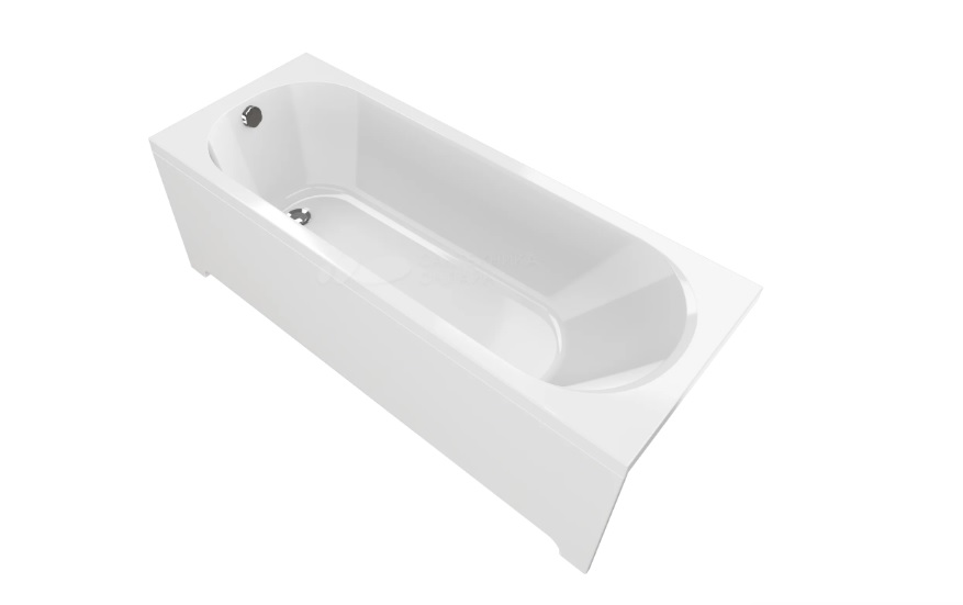 картинка Ванна акриловая Оникс 170х70 + каркас от магазина Евродом