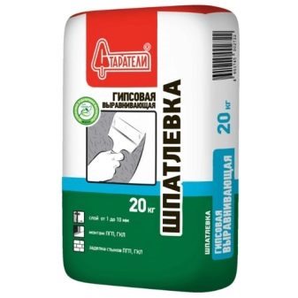 картинка Шпатлевка Старатели гипсовая выравнивающая 20 кг от магазина Евродом