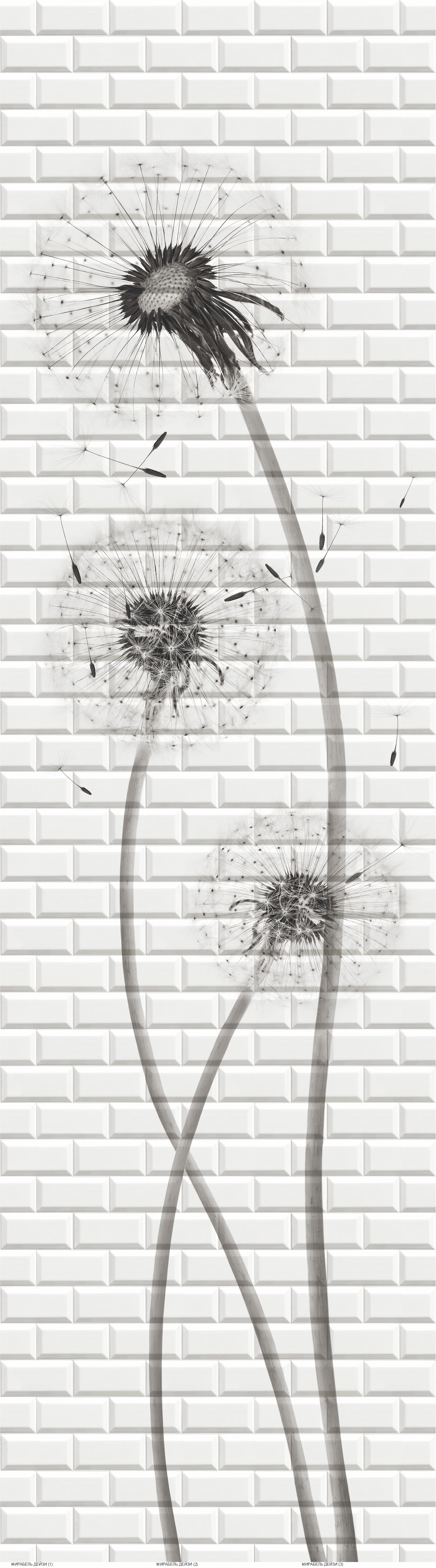 картинка Панель Мирабель Дейзи (7050) 0,25*2,7м СПК от магазина Евродом