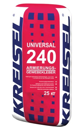 картинка Штукатурно-клеевая смесь КРАЙЗЕЛЬ 240 UNIVERSAL 25кг от магазина Евродом