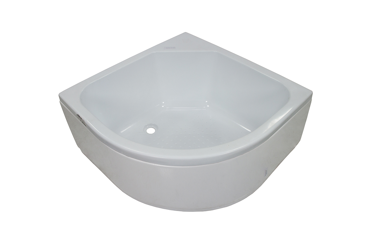 картинка Поддон для душевой кабины средний полукруг 90х90 ПД4 от магазина Евродом