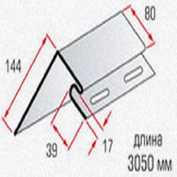 картинка Планка околооконная белая Альта-Профиль 3,00м от магазина Евродом
