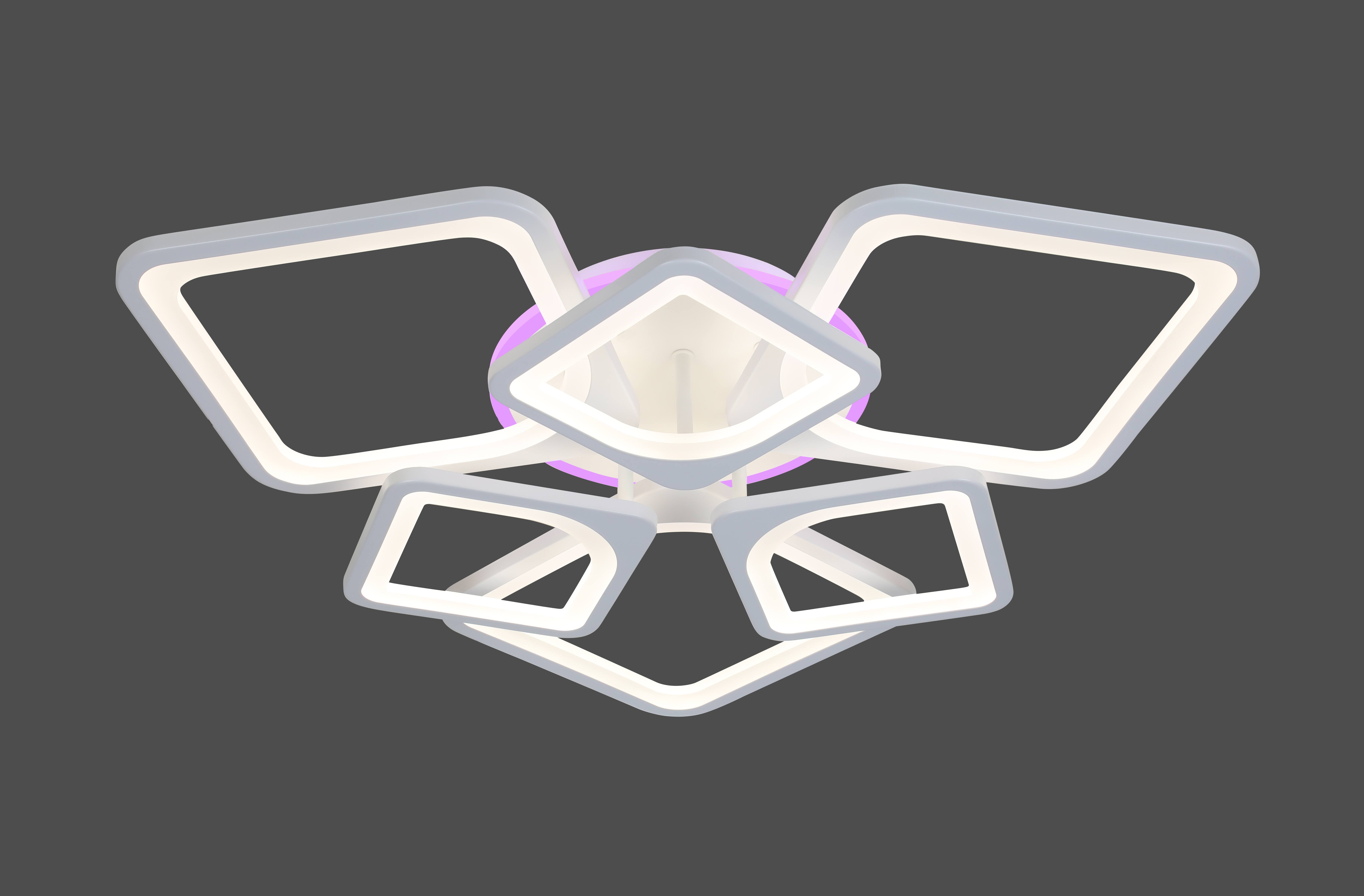 картинка 3011/3+3 WT+RGB Светильник потолочный от магазина Евродом