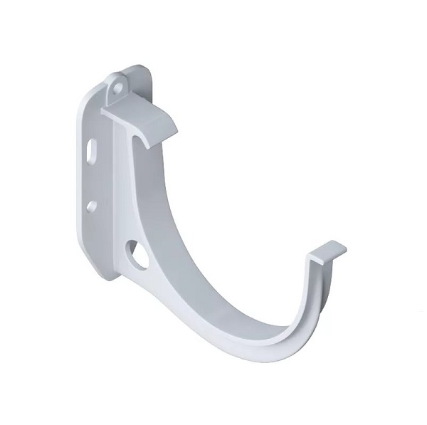 картинка Кронштейн желоба ПВХ Белый, Альта Профиль от магазина Евродом