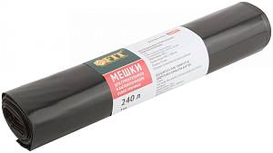 картинка Мешки для мусора 240л, 5шт, особопрочные, 70мкм от магазина Евродом