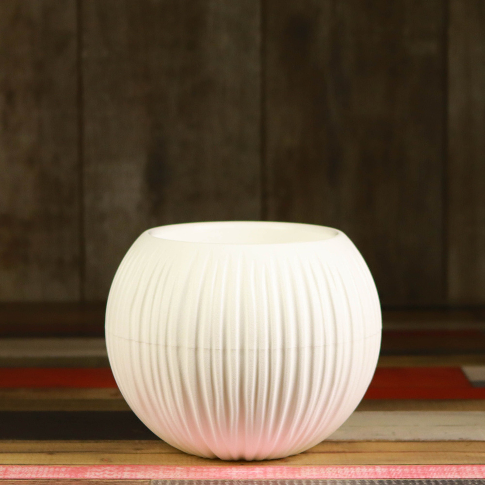 картинка Кашпо Сфера (1,7л) Белый от магазина Евродом