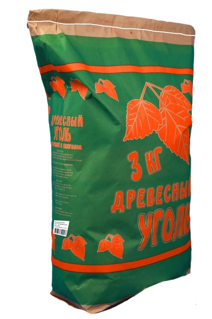картинка Уголь для мангала 3кг от магазина Евродом
