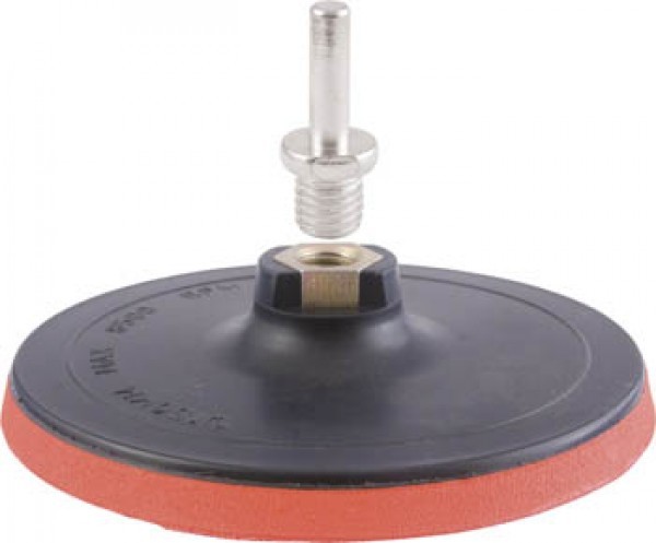 картинка Диск полировочный, пластиковая основа, с липучкой, М14, 150мм от магазина Евродом