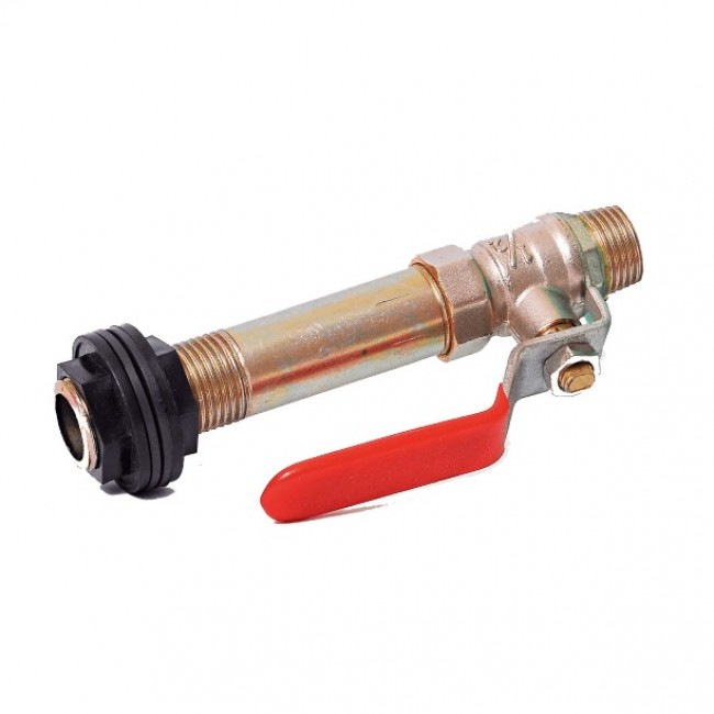 картинка Душ летний металл с краном и лейкой от магазина Евродом