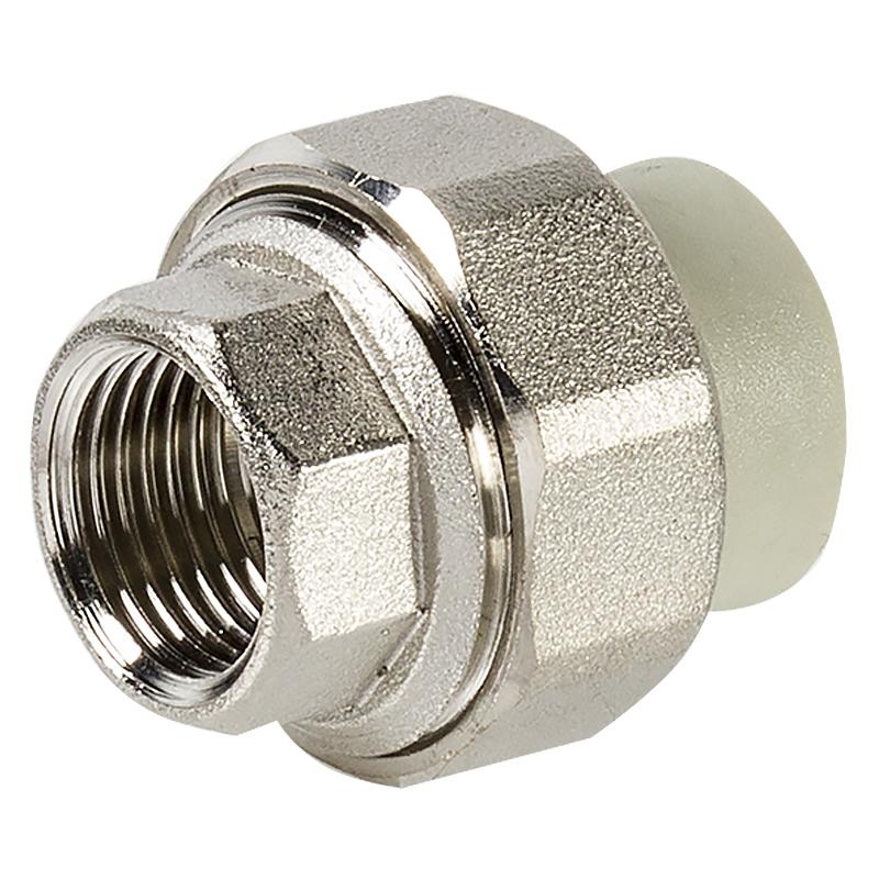 картинка Муфта комб. разб. внутр.р. Ø32х1" PRO AQUA Серый (10) от магазина Евродом