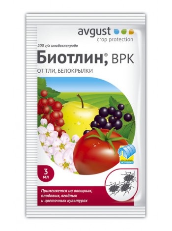 картинка Биотлин Инс от тли 3мл пакет Август от магазина Евродом