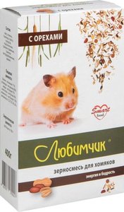 картинка Корм для хомяков (400 г) орех ЛЮБИМЧИК  от магазина Евродом