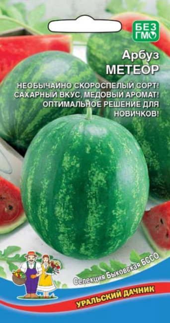 картинка Арбуз Метеор 10шт УД семена от магазина Евродом