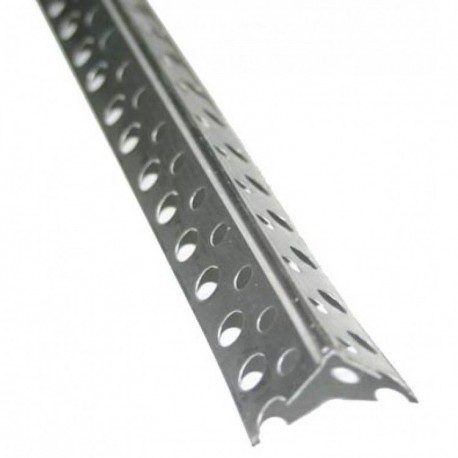 картинка Уголок перфорированный оцинкованный 25х25 3м от магазина Евродом