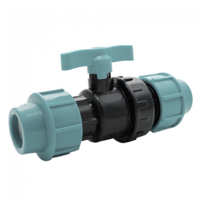 картинка ПЭ Кран 32 зажим ИТАЛ (70/5шт) от магазина Евродом