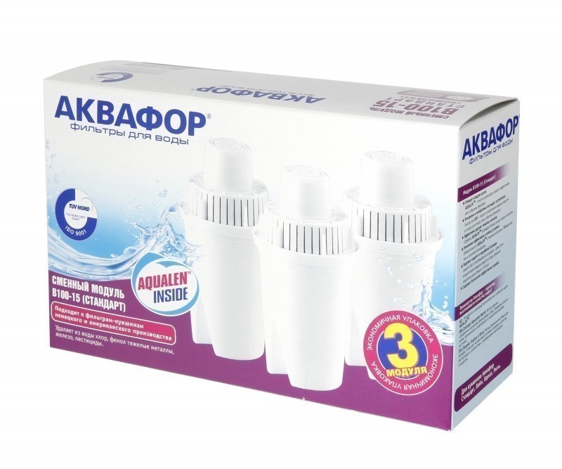 картинка Сменная кассета Аквафор В100-15 от магазина Евродом