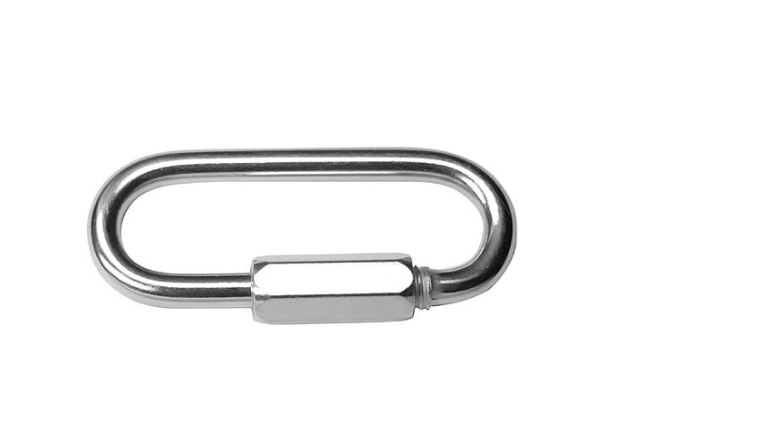 картинка Карабин винтовой, оцинк. 12 от магазина Евродом