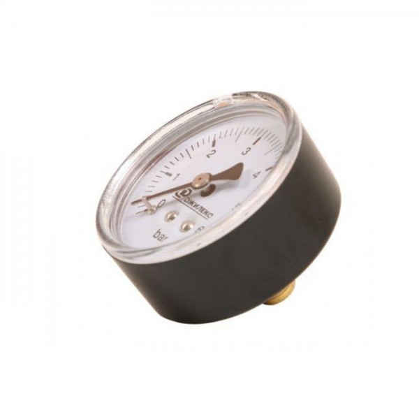 картинка Манометр аксиальный (задний) 1/4"х 6 бар TIM от магазина Евродом