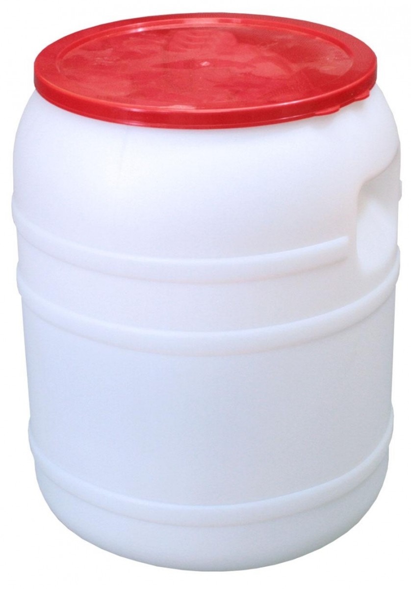 картинка Бочка-канистра пластмассовая 35л широкое горло М391 от магазина Евродом
