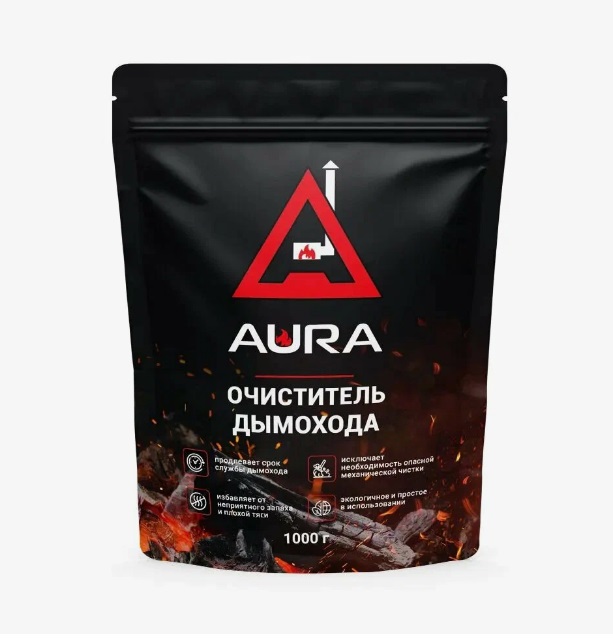 картинка Удалитель сажи 1 кг AURA от магазина Евродом
