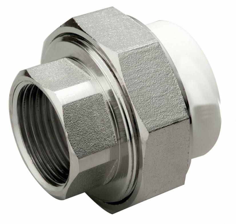 картинка Муфта комб. разб. внутр.р. Ø50х1½" PRO AQUA Белый (20) от магазина Евродом