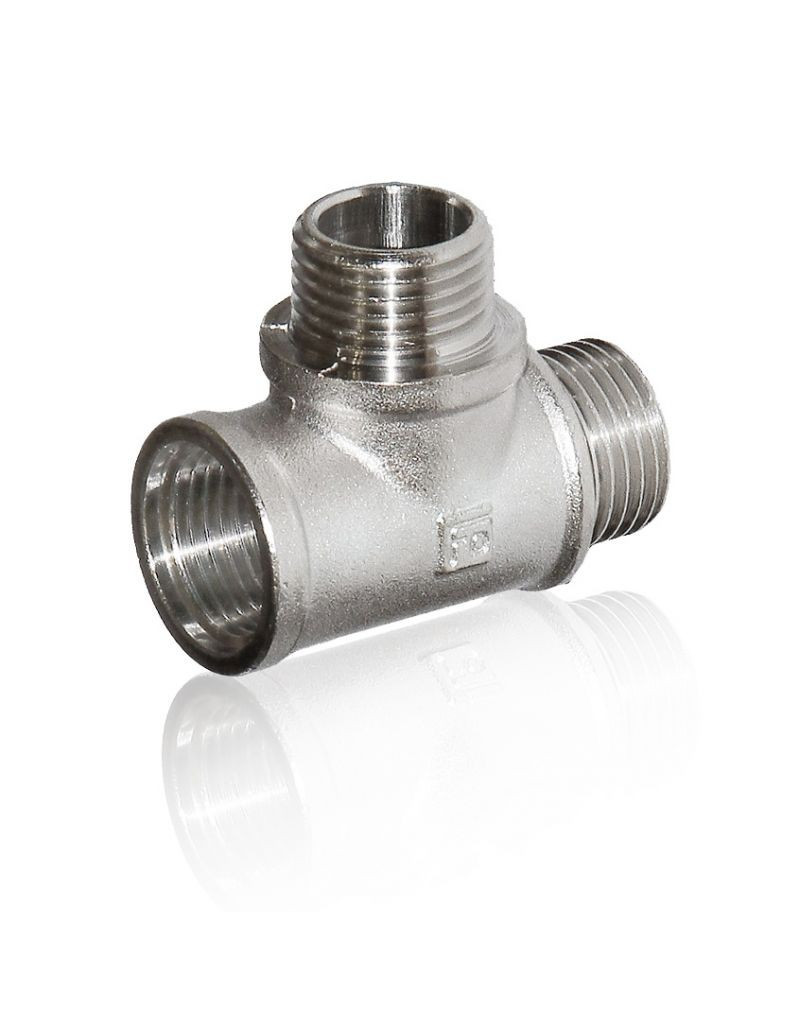 картинка Тройник 1/2" вн-нар-нар VT133 от магазина Евродом