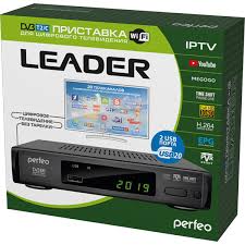картинка Цифровая приставка PERFEO (PF-A4412) LEADER DVB-T2/C от магазина Евродом