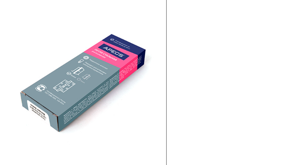 картинка Петля Apecs 120*80-B-Steel-AB-L от магазина Евродом