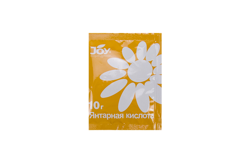 картинка Янтарная кислота 10г/40 шт стимулятор роста JOY от магазина Евродом