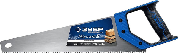 картинка Ножовка 400 мм Молния-5 ЗУБР Профессионал (15075-40) от магазина Евродом