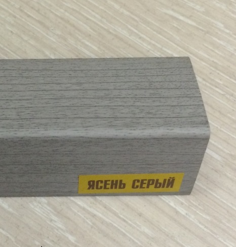 картинка Угол 40х40 Ясень серый (2,7 м) Идеал/253 от магазина Евродом