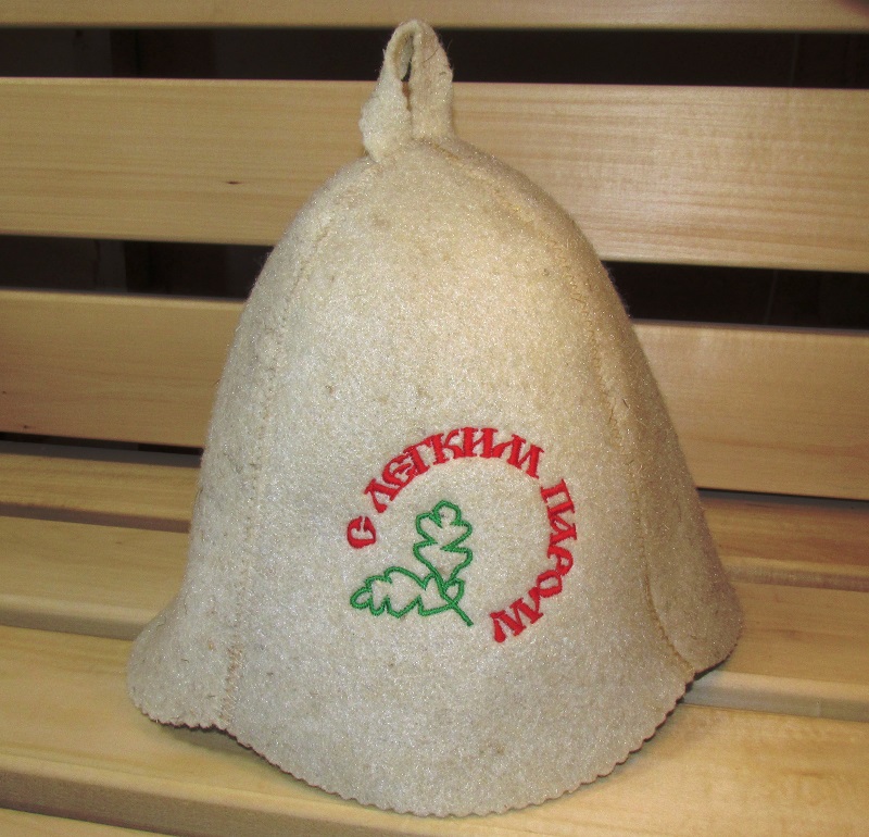 картинка Шапка банная "С легким паром"  от магазина Евродом