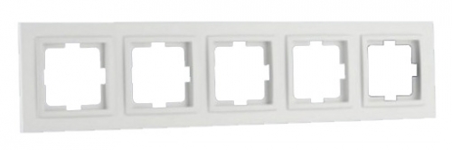 картинка Рамка Despina 5-м белый Mono Electric от магазина Евродом