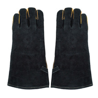 картинка Краги спилковые КРС НОТ черные XL 36см от магазина Евродом