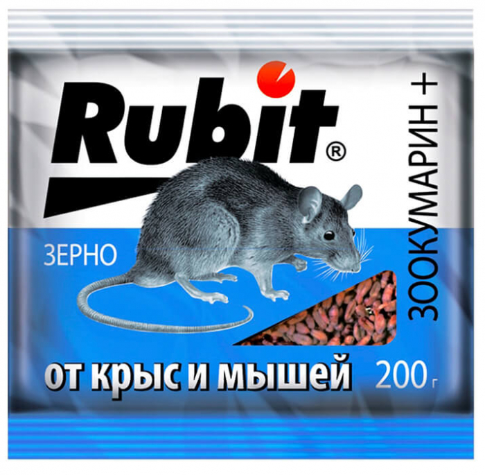картинка Рубит Зоокумарин зер.смесь 160г А-5043 от магазина Евродом