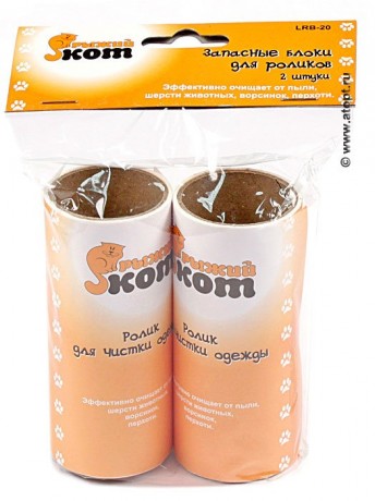 картинка Сменный блок для ролика чистки одежды (уп из 2 шт) от магазина Евродом