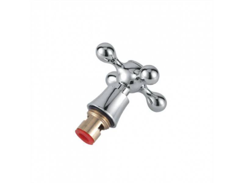 картинка Кран-букса 1/2 кер.с пласт.мах.КРЕСТ от магазина Евродом