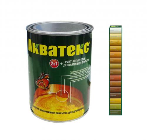 картинка Пропитка для дер. АКВАТЕКС белый 0,8л РОГНЕДА от магазина Евродом