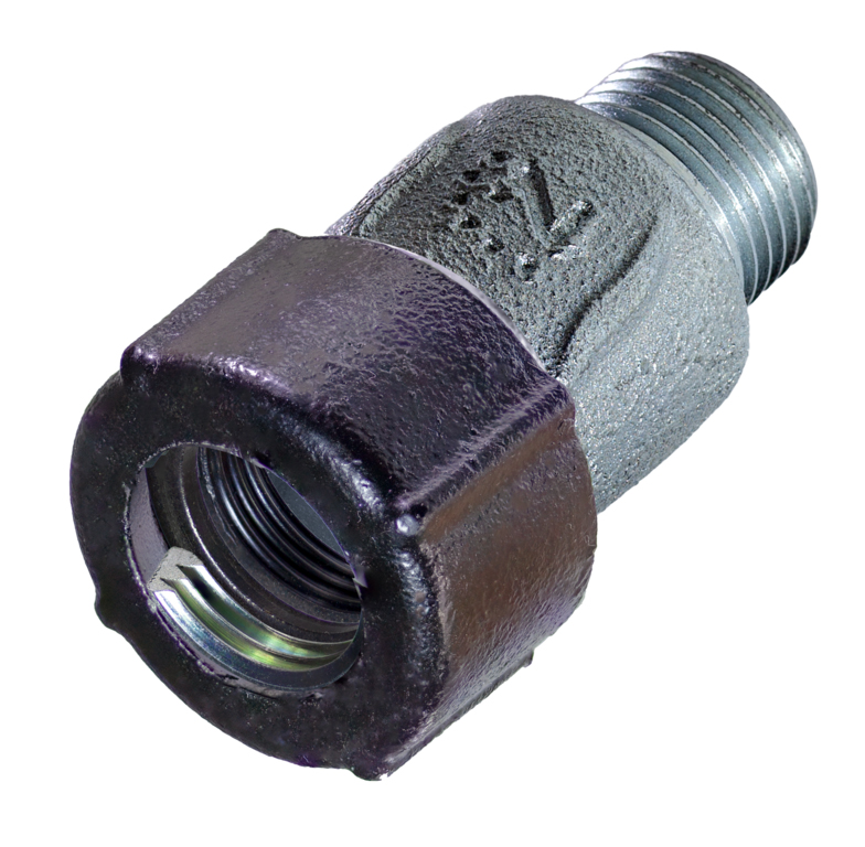 картинка Обжимной соединитель из ковкого чугуна 1 1/4"Н TIM от магазина Евродом