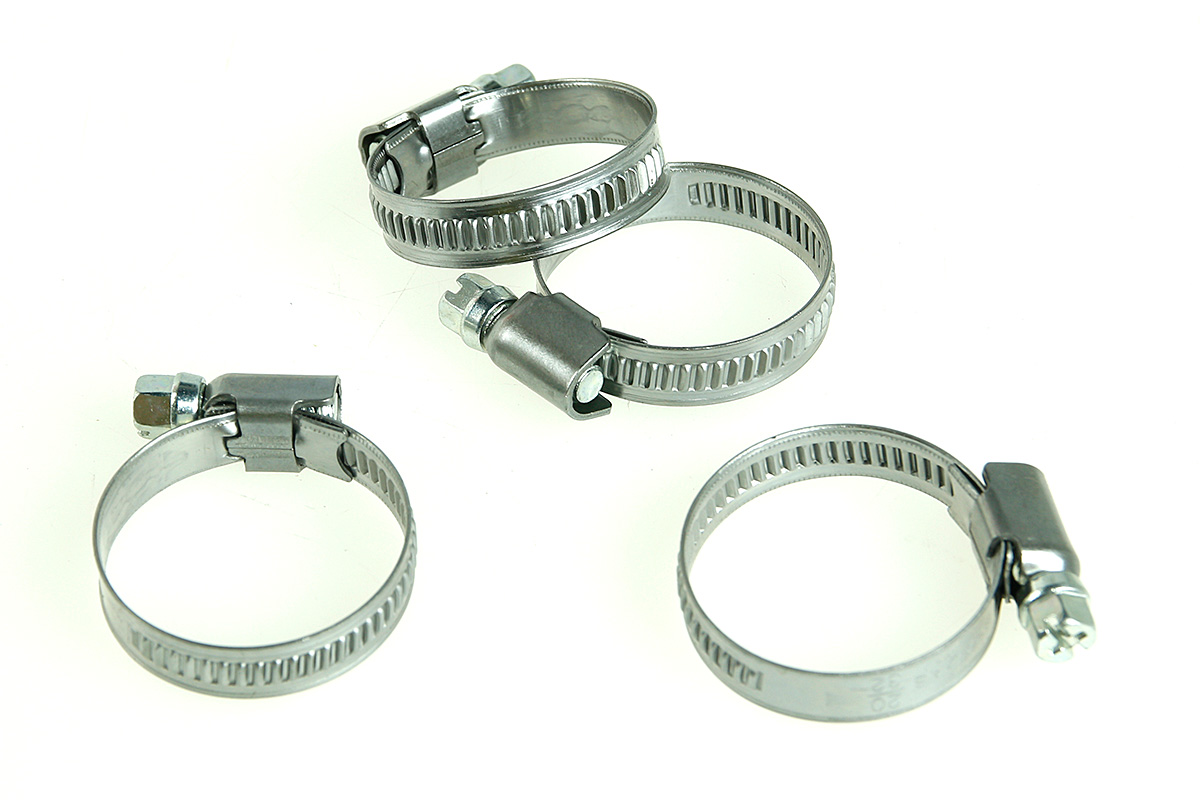 картинка Хомут обжимной (нержавеющая сталь со сваркой) 7-11 мм от магазина Евродом