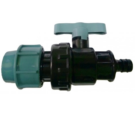 картинка ПЭ Кран шаровый быстросъемный (БРС) 25 PN16 ИТАЛ от магазина Евродом